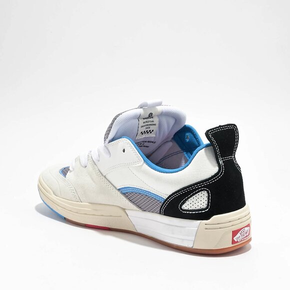 Vans Skate Mixxa Men’s White Low Top Chunky Suede Skate Shoes Size 10 NEW - Picture 12 of 14